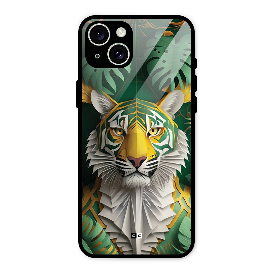 The Nature Tiger Glass Back Case for iPhone 15 Plus