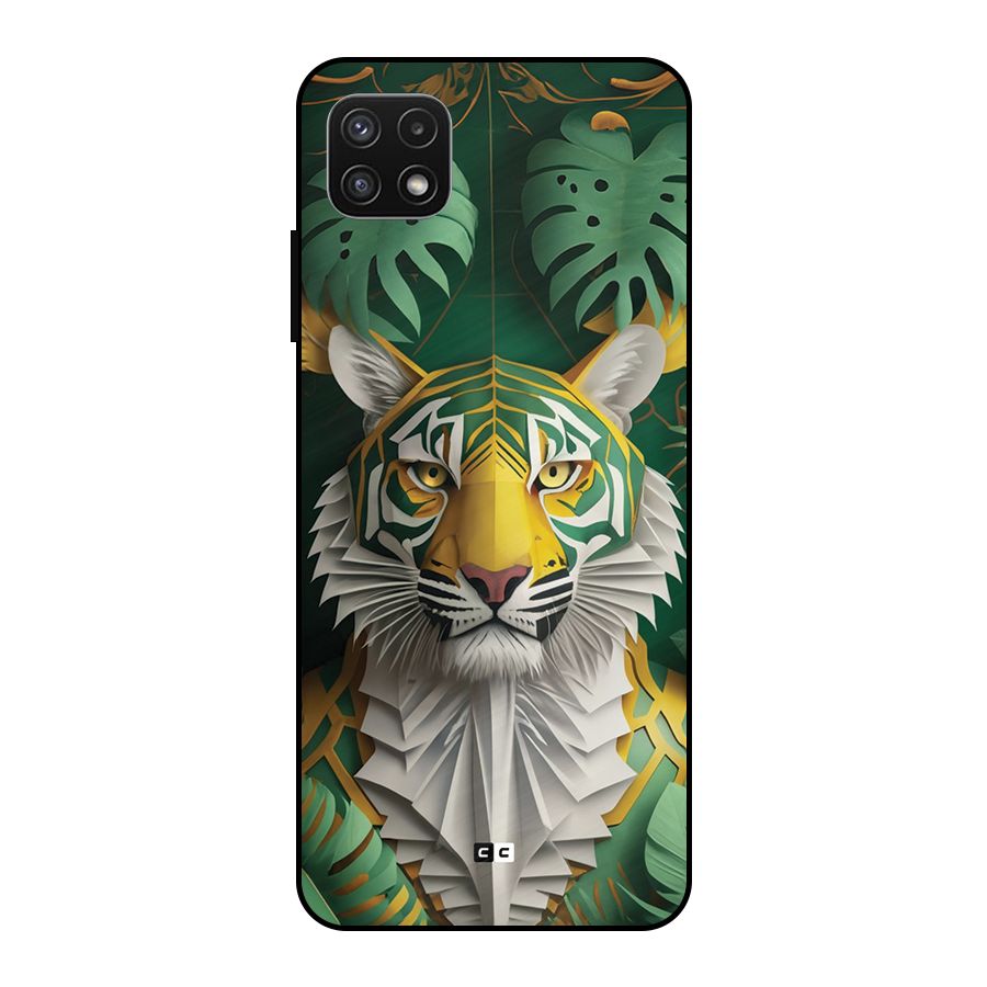 The Nature Tiger Metal Back Case for Galaxy A22 5G