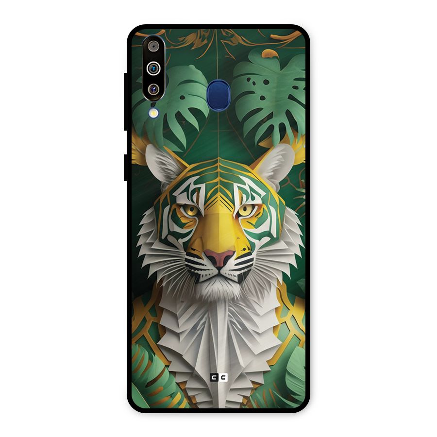 The Nature Tiger Metal Back Case for Galaxy M30