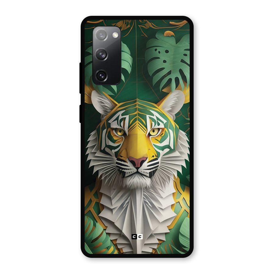 The Nature Tiger Metal Back Case for Galaxy S20 FE 5G