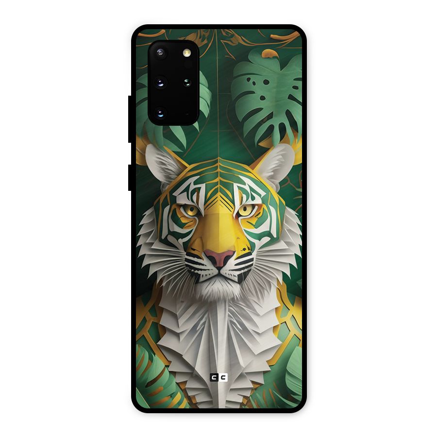 The Nature Tiger Metal Back Case for Galaxy S20 Plus