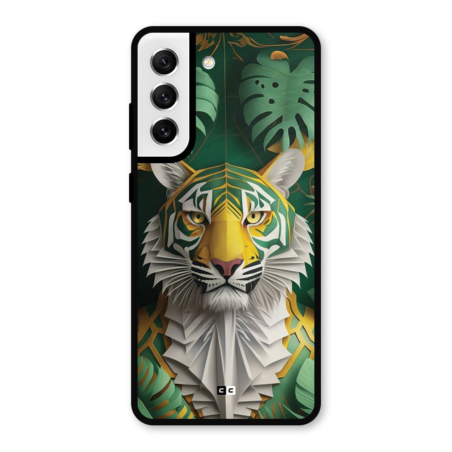 The Nature Tiger Metal Back Case for Galaxy S21 FE 5G