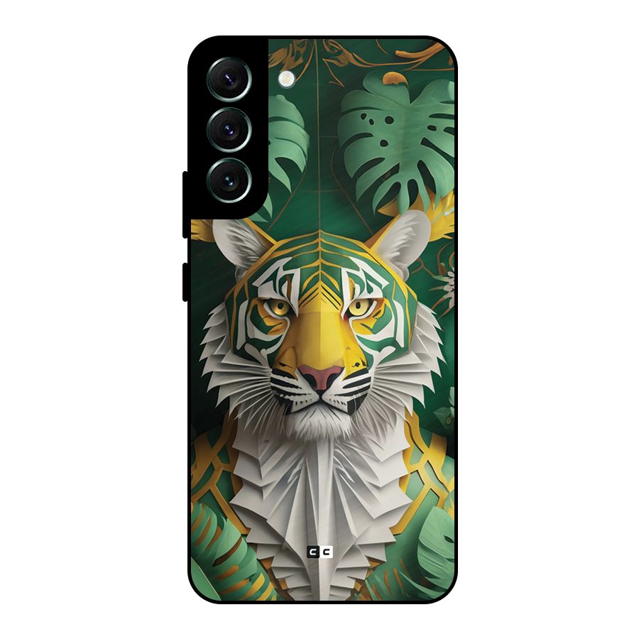 The Nature Tiger Metal Back Case for Galaxy S22 Plus 5G