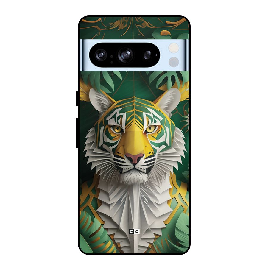 The Nature Tiger Metal Back Case for Google Pixel 8 Pro