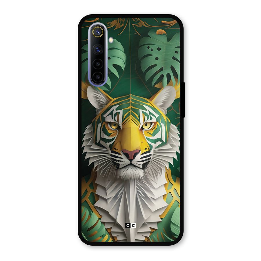 The Nature Tiger Metal Back Case for Realme 6i
