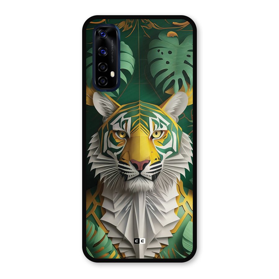 The Nature Tiger Metal Back Case for Realme 7
