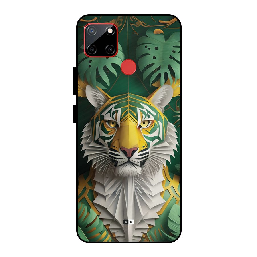 The Nature Tiger Metal Back Case for Realme C12