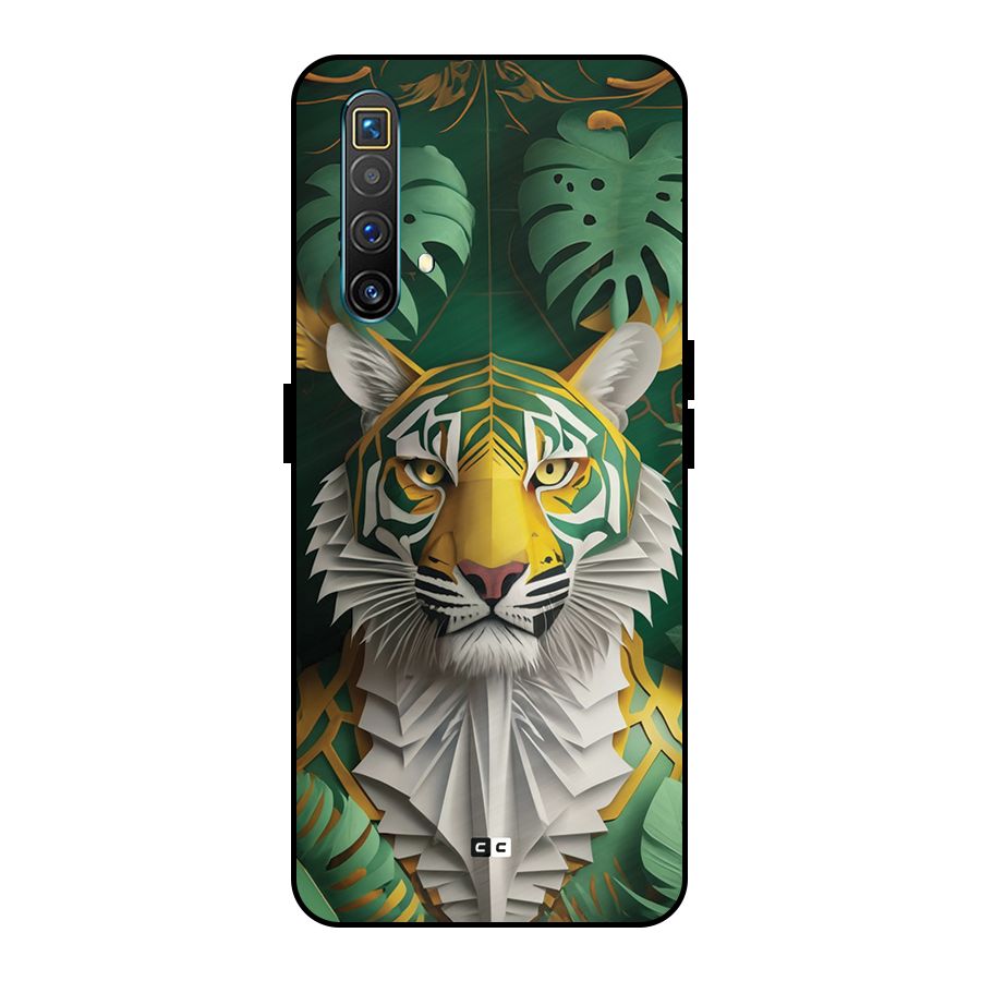 The Nature Tiger Metal Back Case for Realme X3 SuperZoom