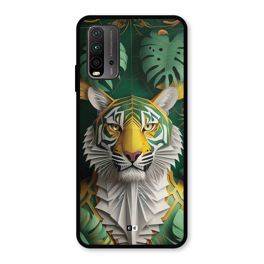 The Nature Tiger Metal Back Case for Redmi 9 Power