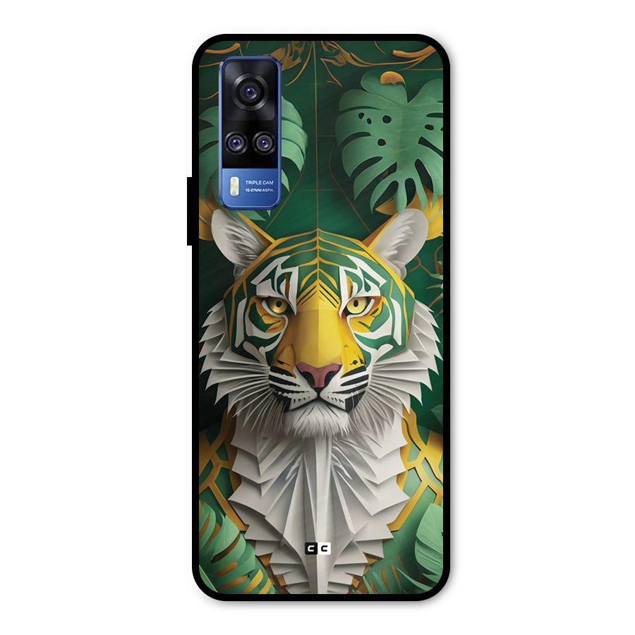 The Nature Tiger Metal Back Case for Vivo Y51A