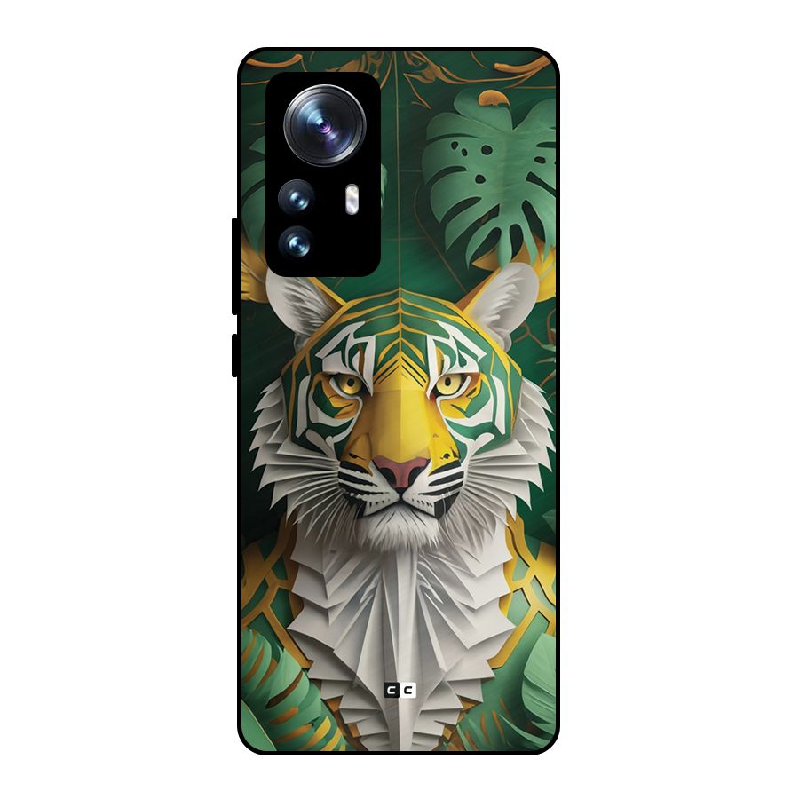 The Nature Tiger Metal Back Case for Xiaomi 12 Pro