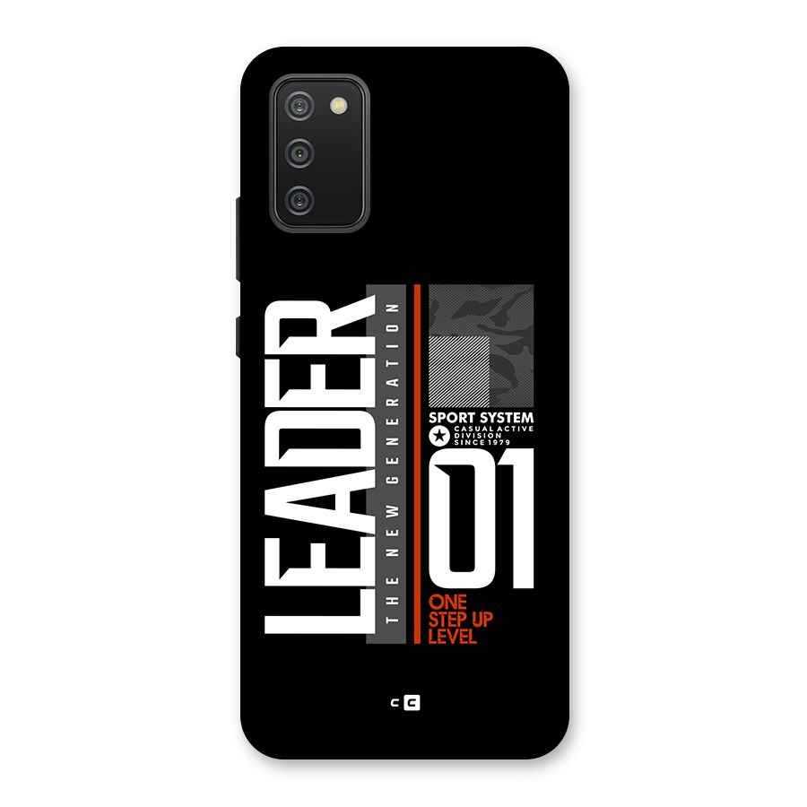 The New Leader Back Case for Galaxy M02s