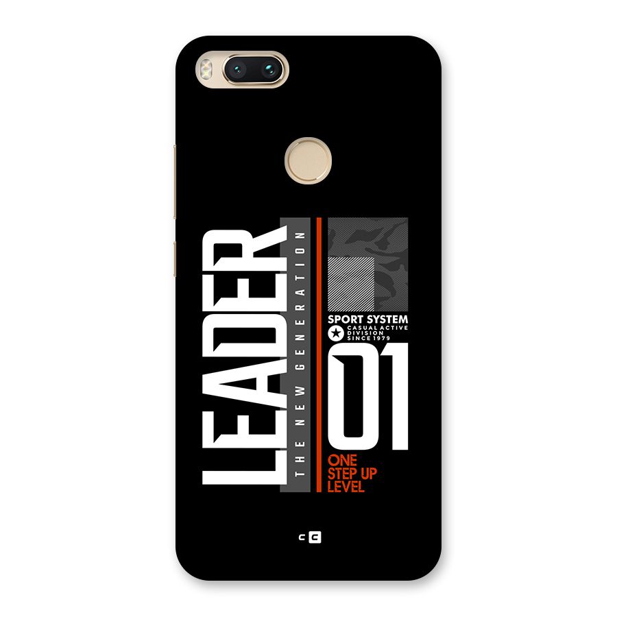 The New Leader Back Case for Mi A1