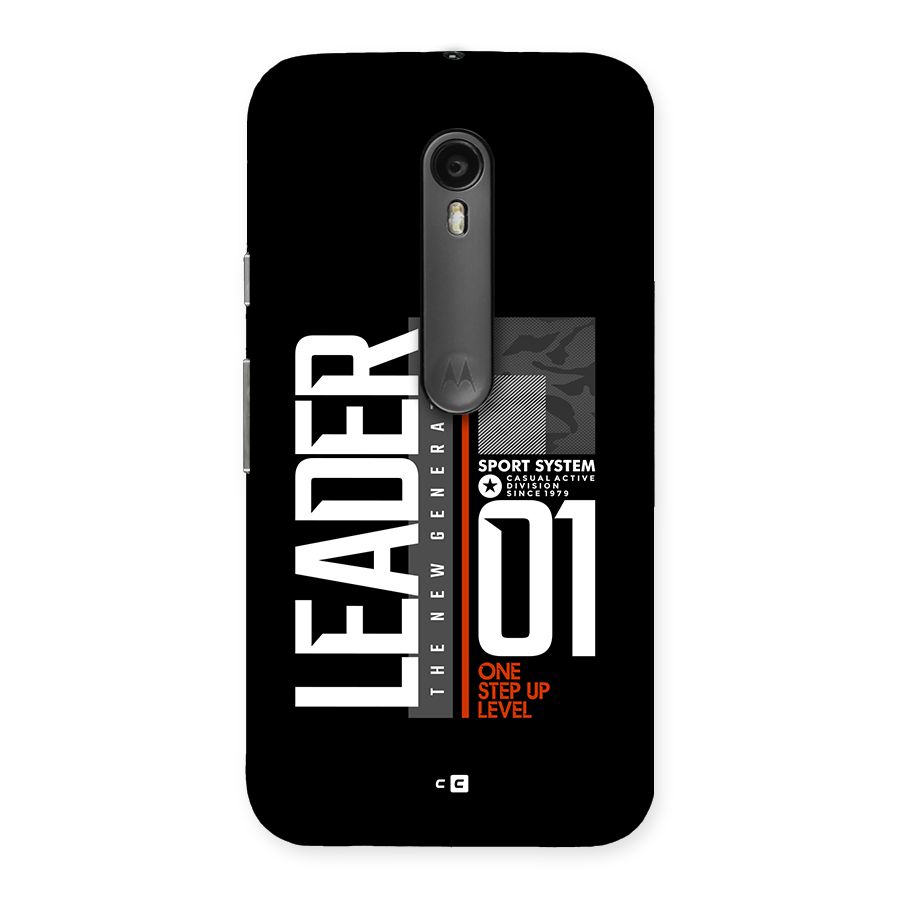 The New Leader Back Case for Moto G3