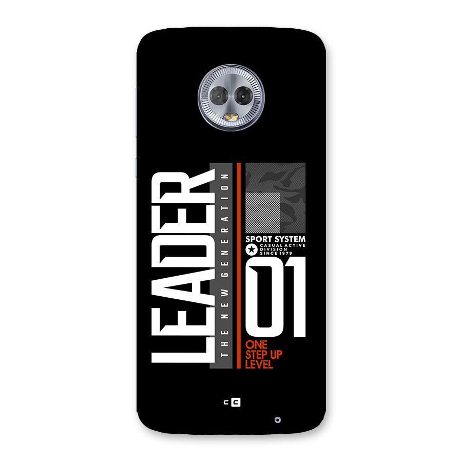 The New Leader Back Case for Moto G6 Plus