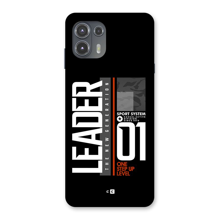 The New Leader Back Case for Motorola Edge 20 Fusion