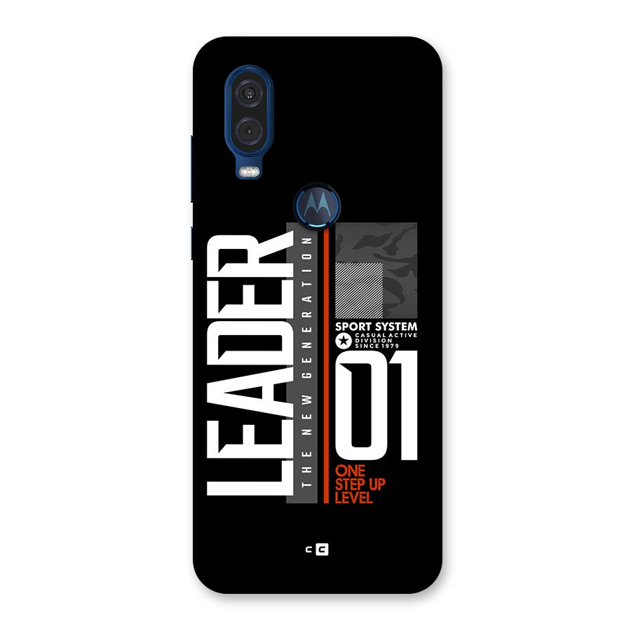 The New Leader Back Case for Motorola One Vision