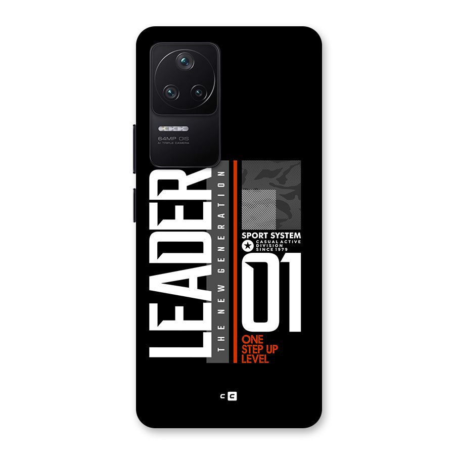 The New Leader Back Case for Poco F4 5G
