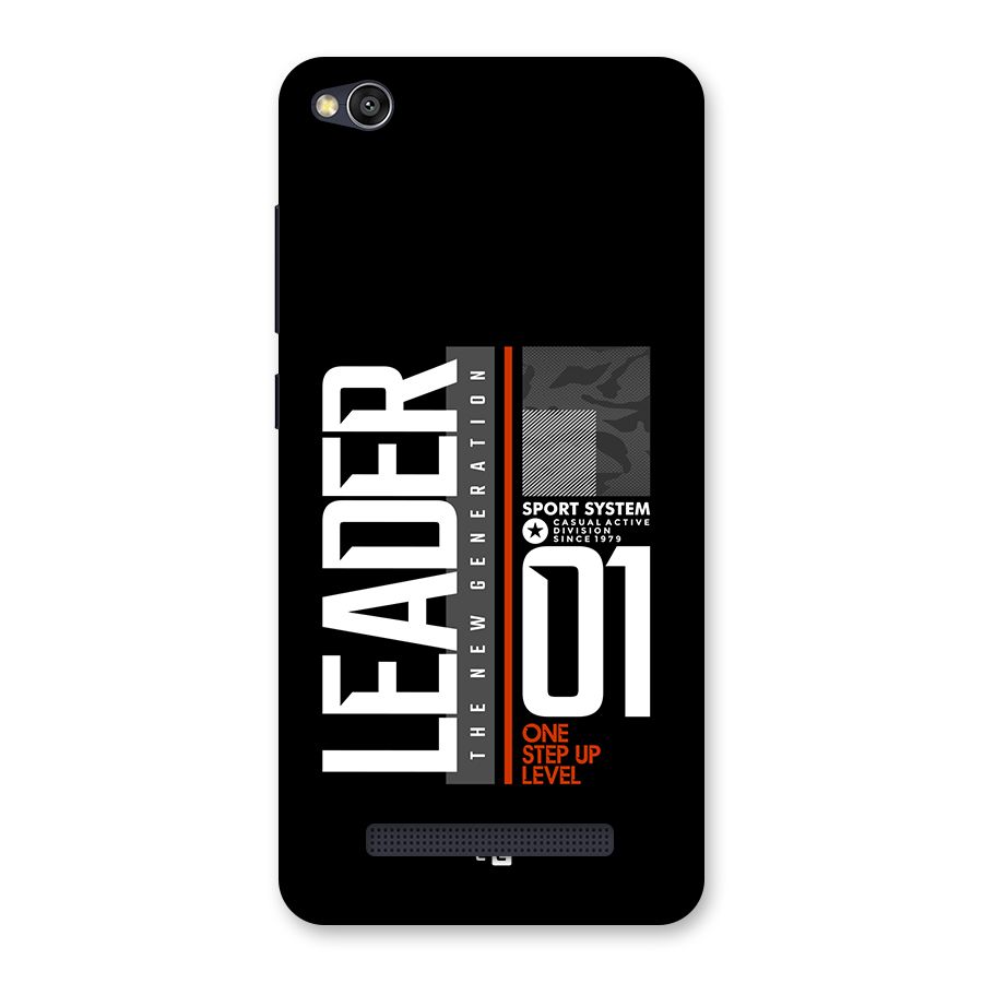 The New Leader Back Case for Redmi 4A