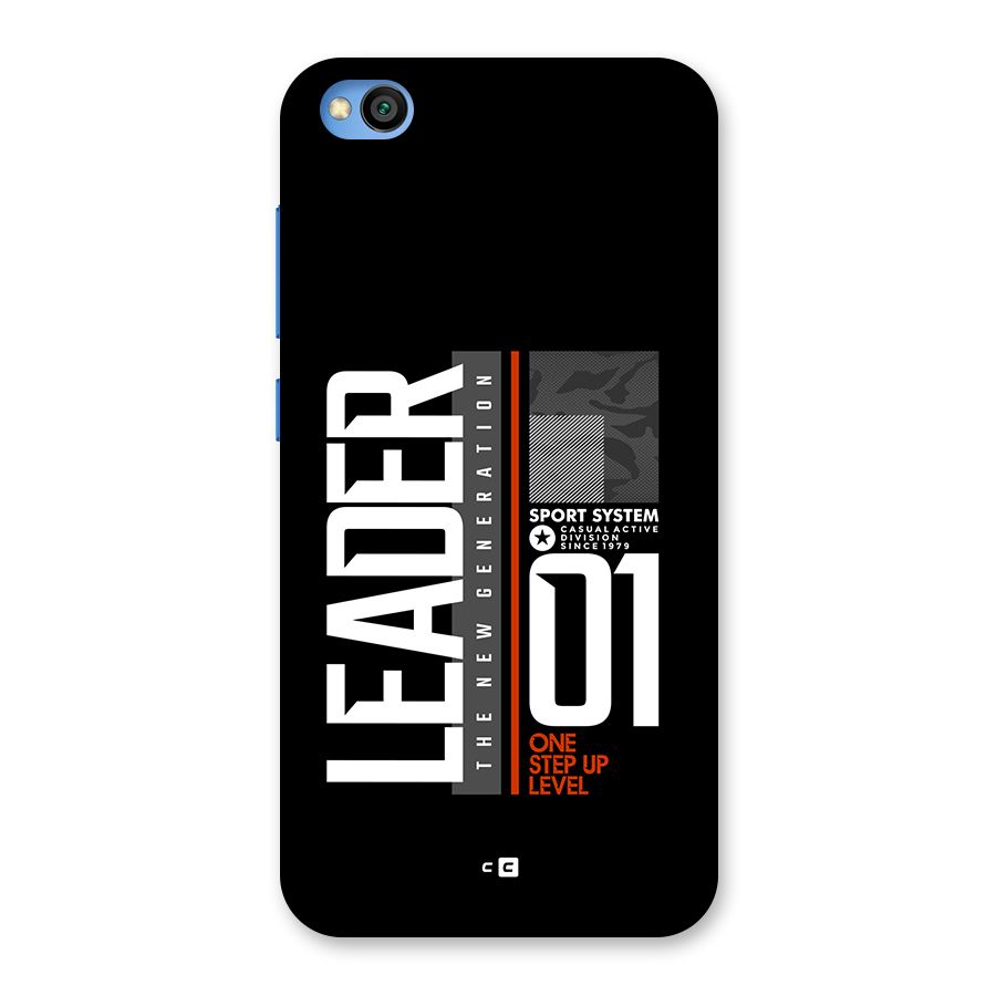 The New Leader Back Case for Redmi Go