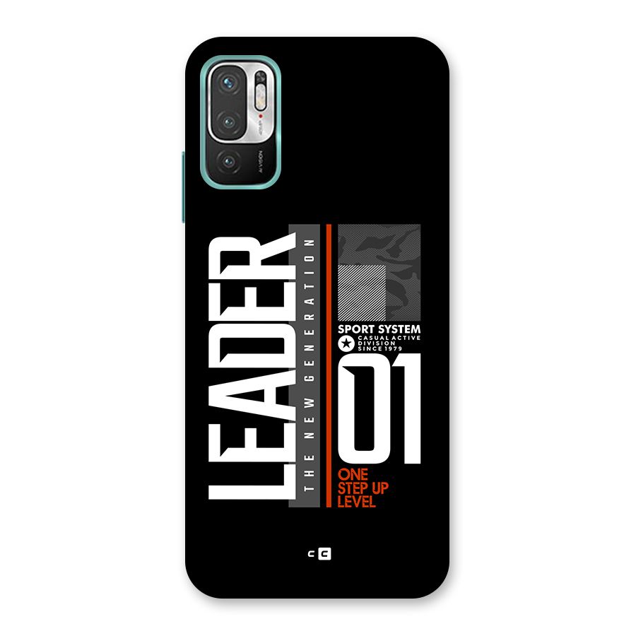 The New Leader Back Case for Redmi Note 10T 5G