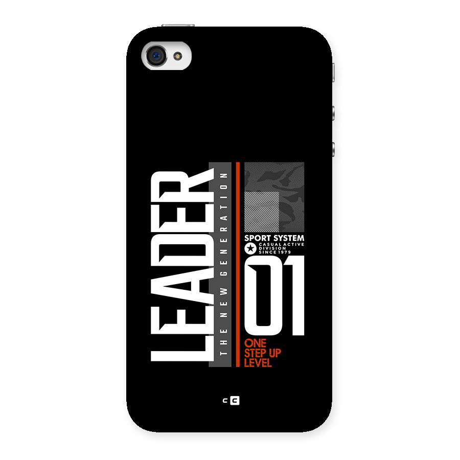 The New Leader Back Case for iPhone 4 4s