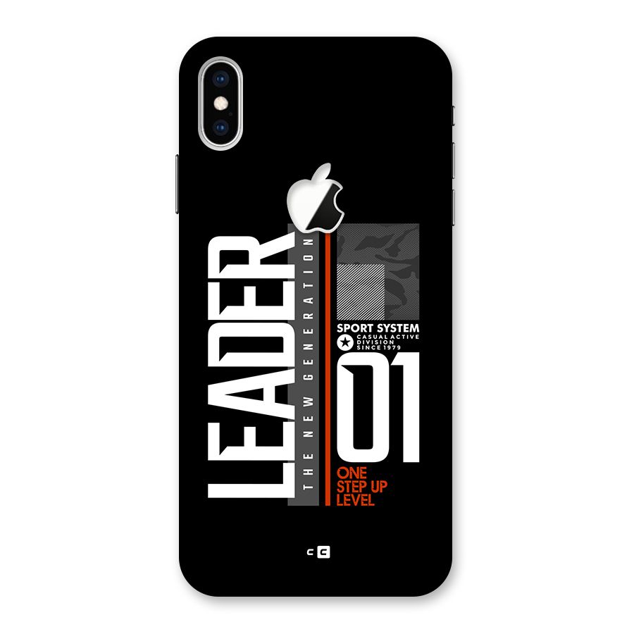 The New Leader Back Case for iPhone XS Max Apple Cut