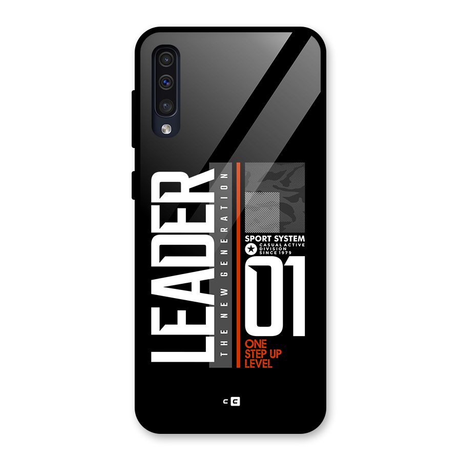 The New Leader Glass Back Case for Galaxy A30s