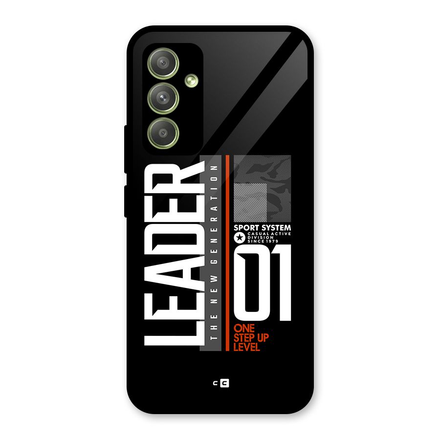 The New Leader Glass Back Case for Galaxy A54