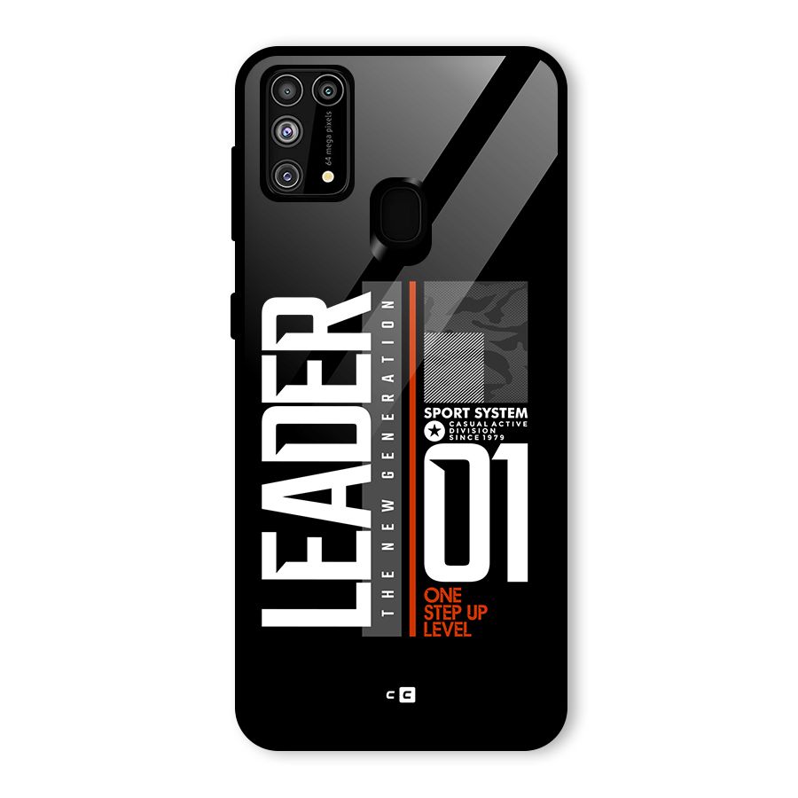 The New Leader Glass Back Case for Galaxy F41