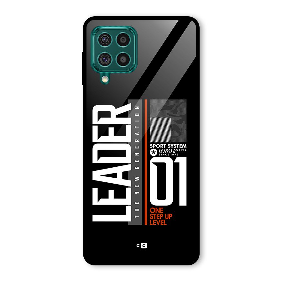The New Leader Glass Back Case for Galaxy F62