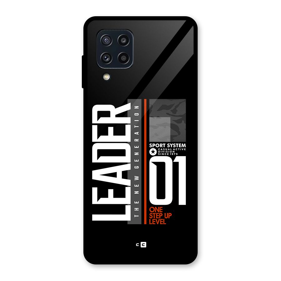The New Leader Glass Back Case for Galaxy M32