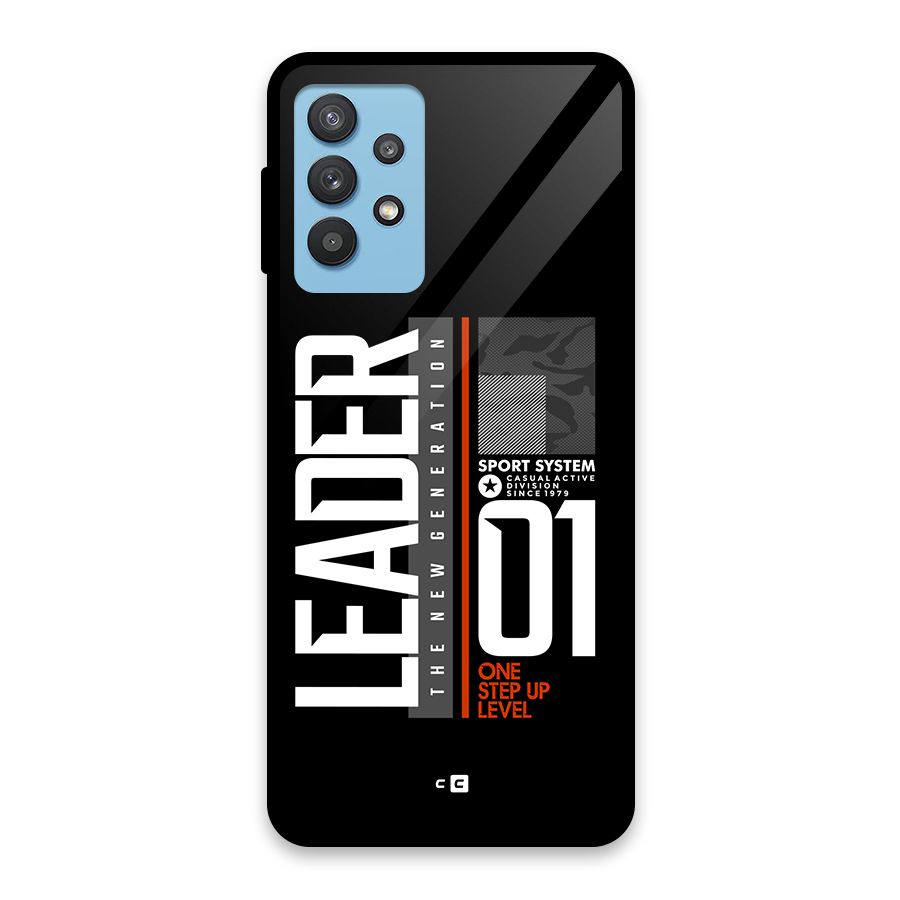 The New Leader Glass Back Case for Galaxy M32 5G