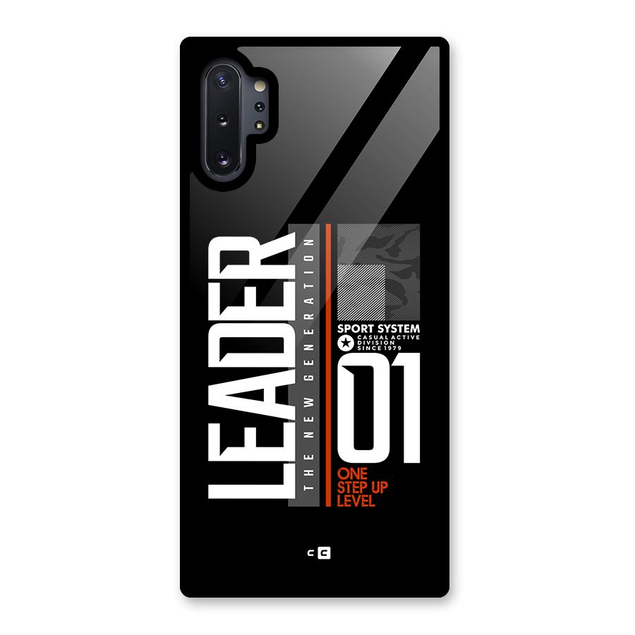 The New Leader Glass Back Case for Galaxy Note 10 Plus