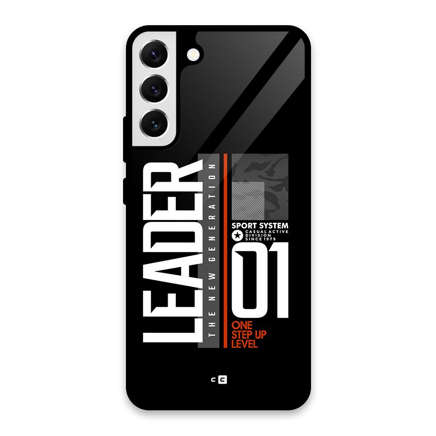 The New Leader Glass Back Case for Galaxy S22 Plus 5G