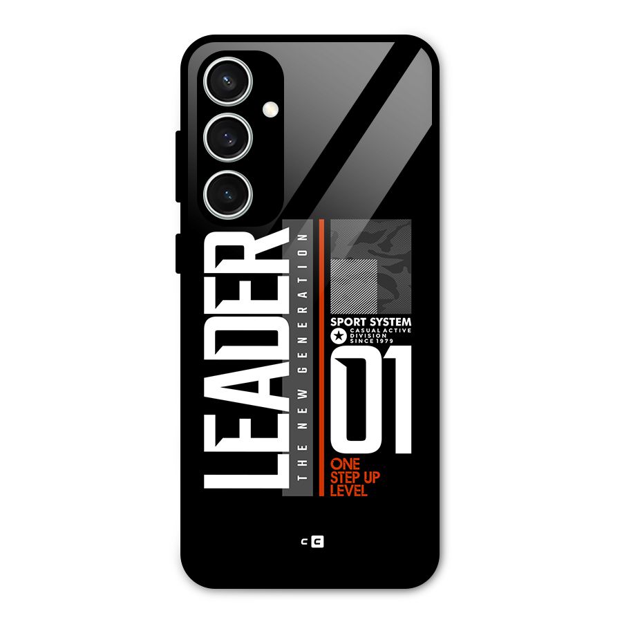 The New Leader Glass Back Case for Galaxy S23 FE