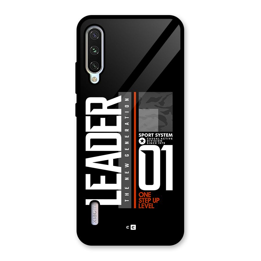 The New Leader Glass Back Case for Mi A3