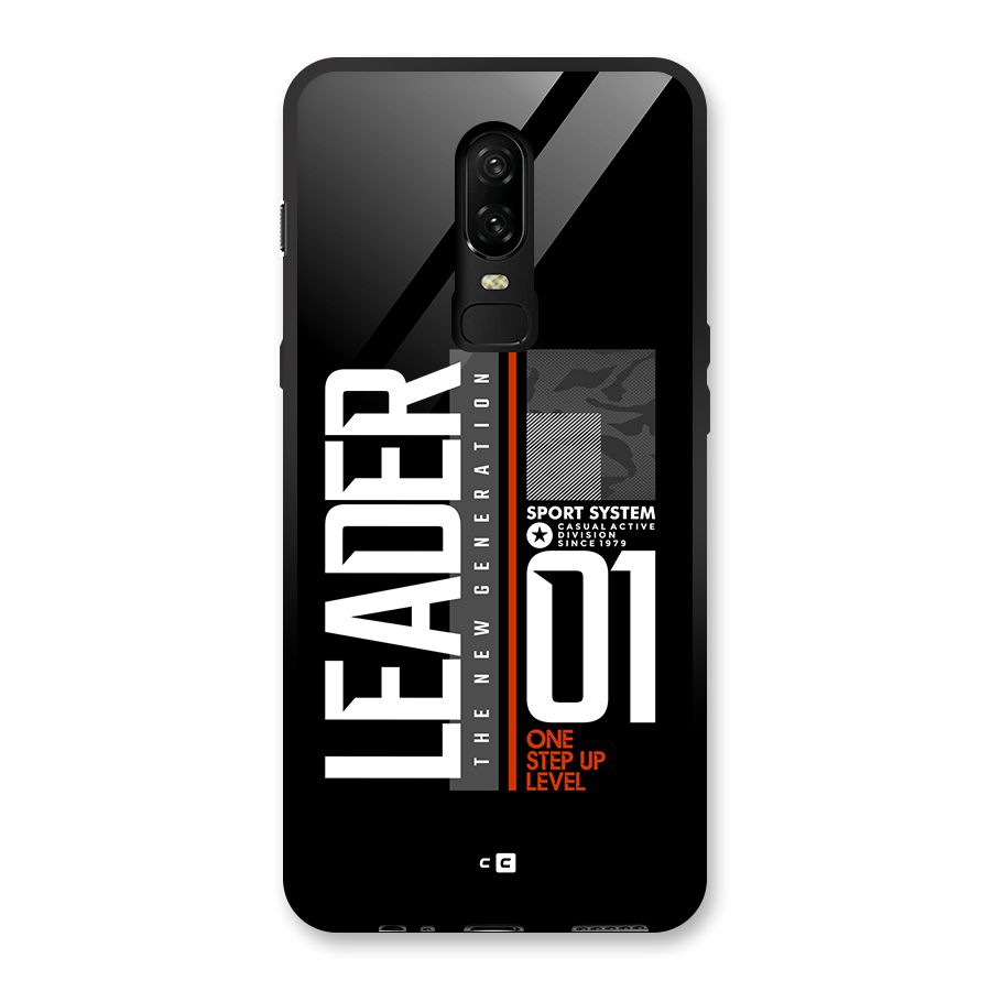 The New Leader Glass Back Case for OnePlus 6