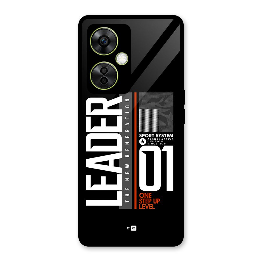 The New Leader Glass Back Case for OnePlus Nord CE 3 Lite