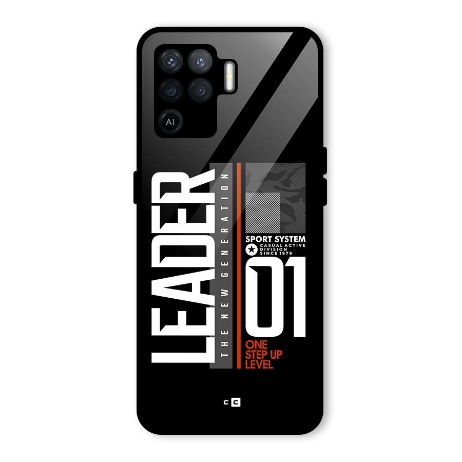 The New Leader Glass Back Case for Oppo F19 Pro
