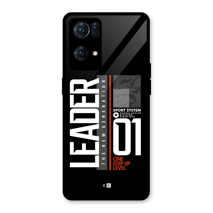 The New Leader Glass Back Case for Oppo Reno7 Pro 5G