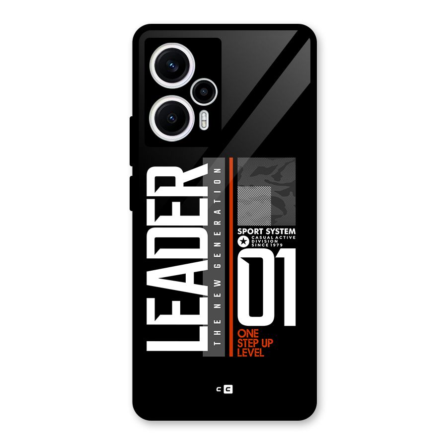 The New Leader Glass Back Case for Poco F5