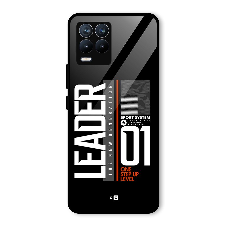 The New Leader Glass Back Case for Realme 8
