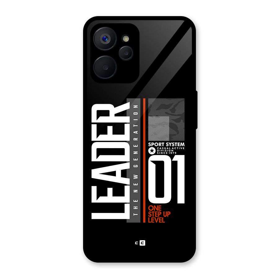 The New Leader Glass Back Case for Realme 9i 5G