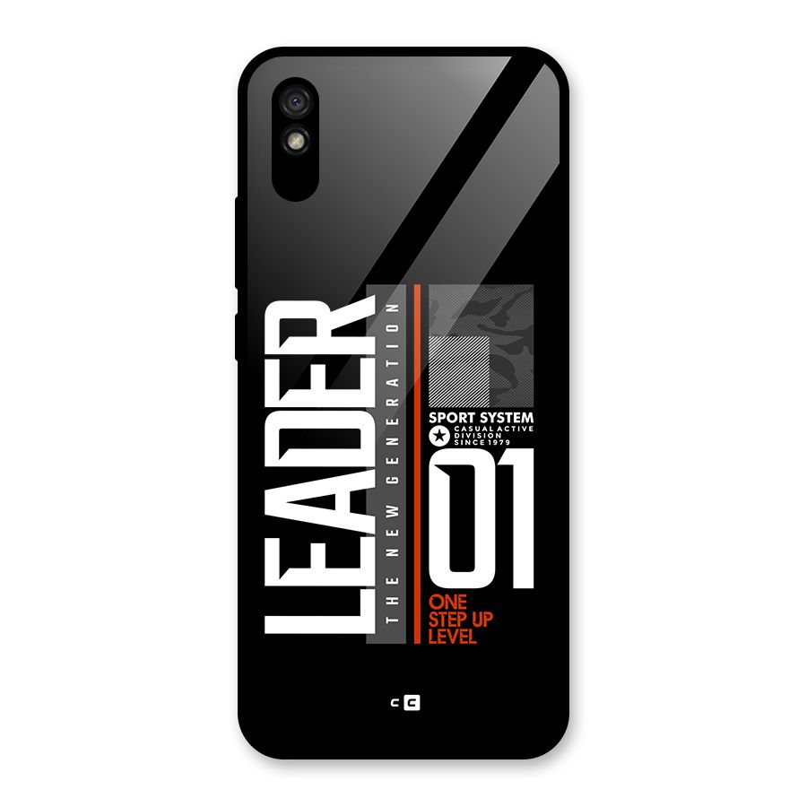 The New Leader Glass Back Case for Redmi 9A