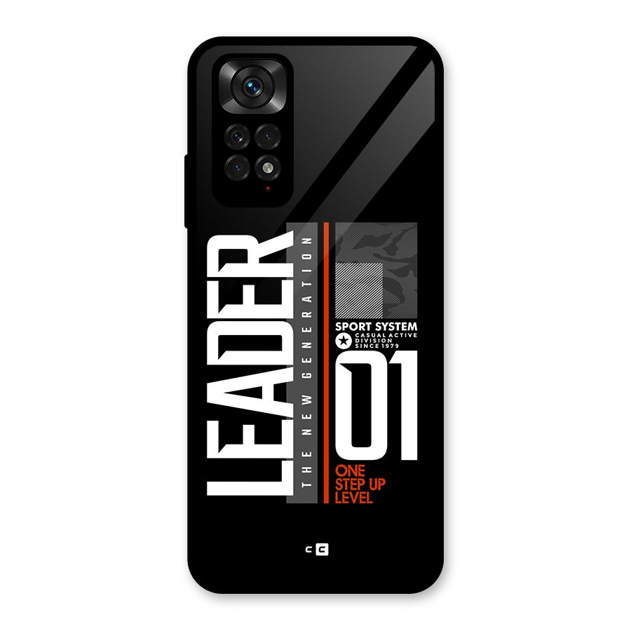 The New Leader Glass Back Case for Redmi Note 11