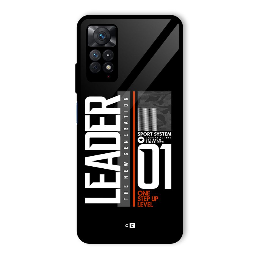 The New Leader Glass Back Case for Redmi Note 11 Pro