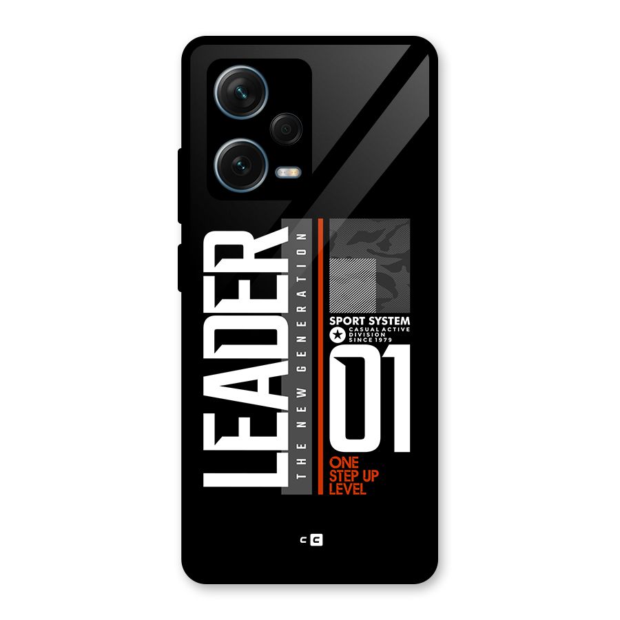 The New Leader Glass Back Case for Redmi Note 12 Pro Plus 5G