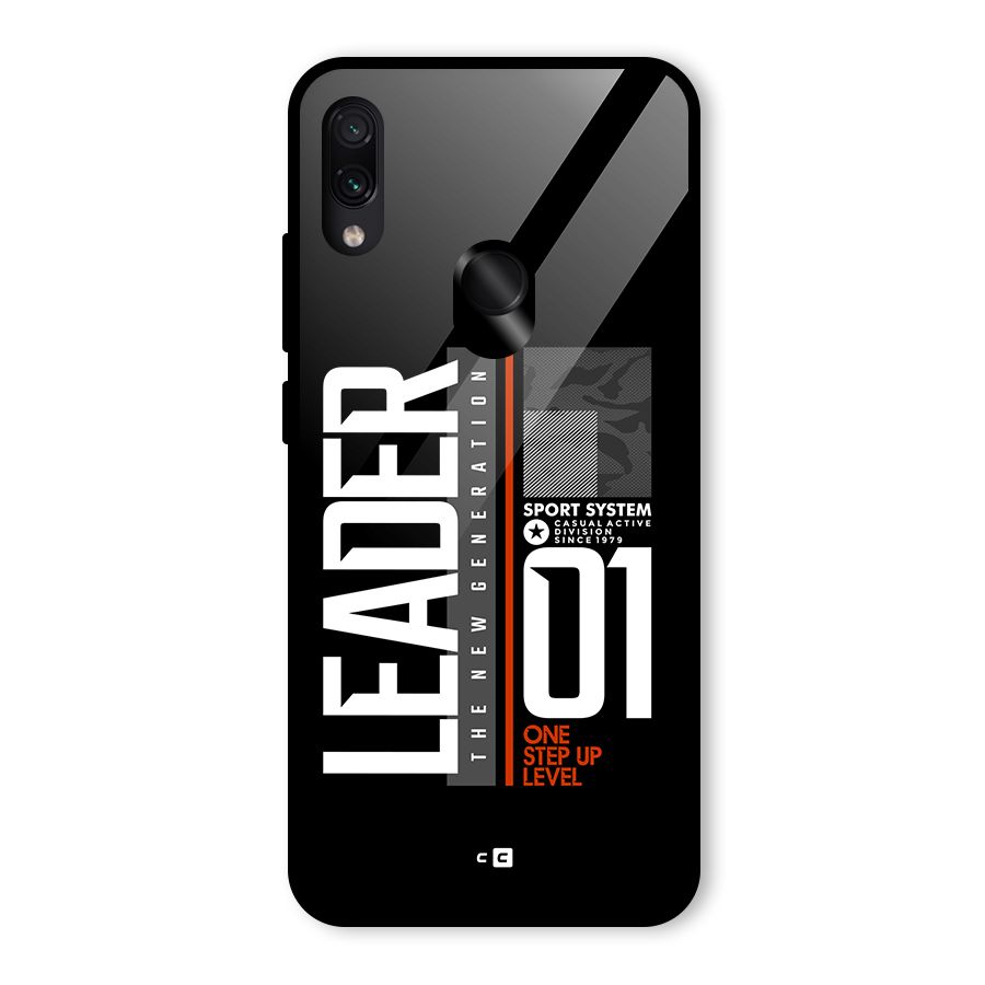 The New Leader Glass Back Case for Redmi Note 7 Pro