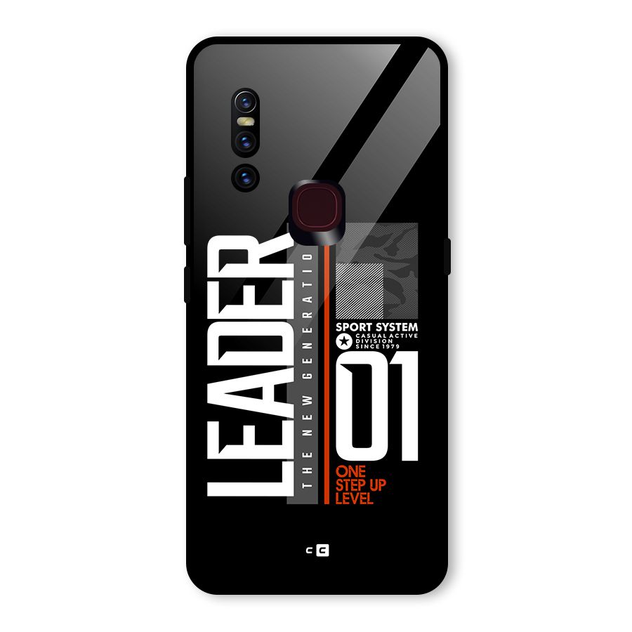 The New Leader Glass Back Case for Vivo V15